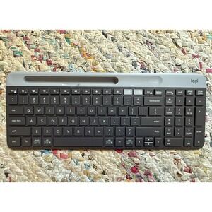 Logitech K585 Multi-Device Slim Wireless Keyboard With Dongle